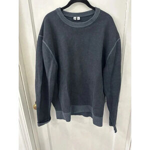 UUUU Uniqlo Men’s Thick Pullover Sweater Heather Grey SZ‎ XL